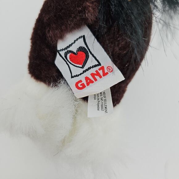 2 Ganz Webkinz Clydesdale Horse 8in and Soft Spot 5 in Pony Brown White 3 horses - Picture 8 of 15